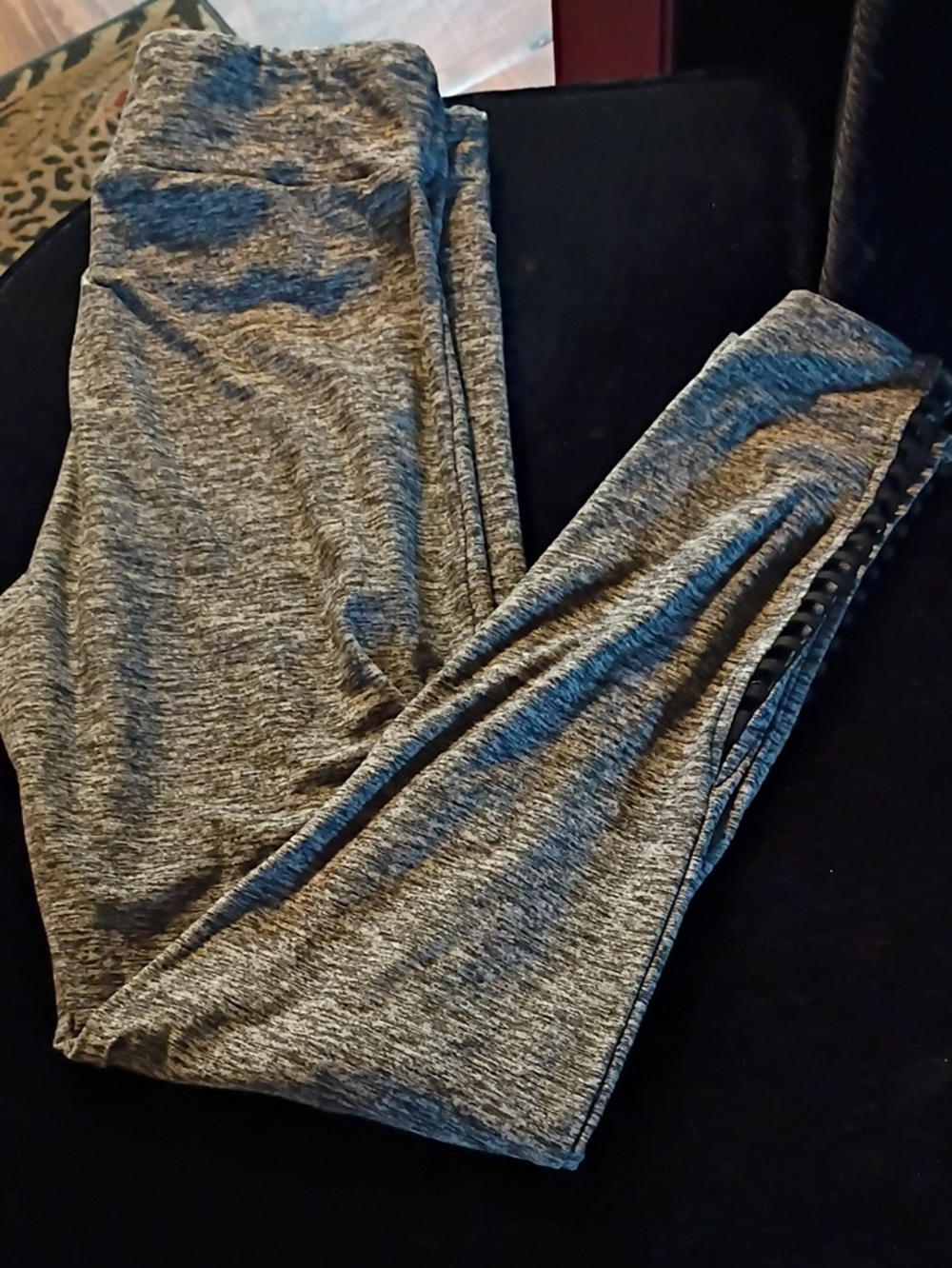 No Boundaries Grey Girls' Stretch Leggings